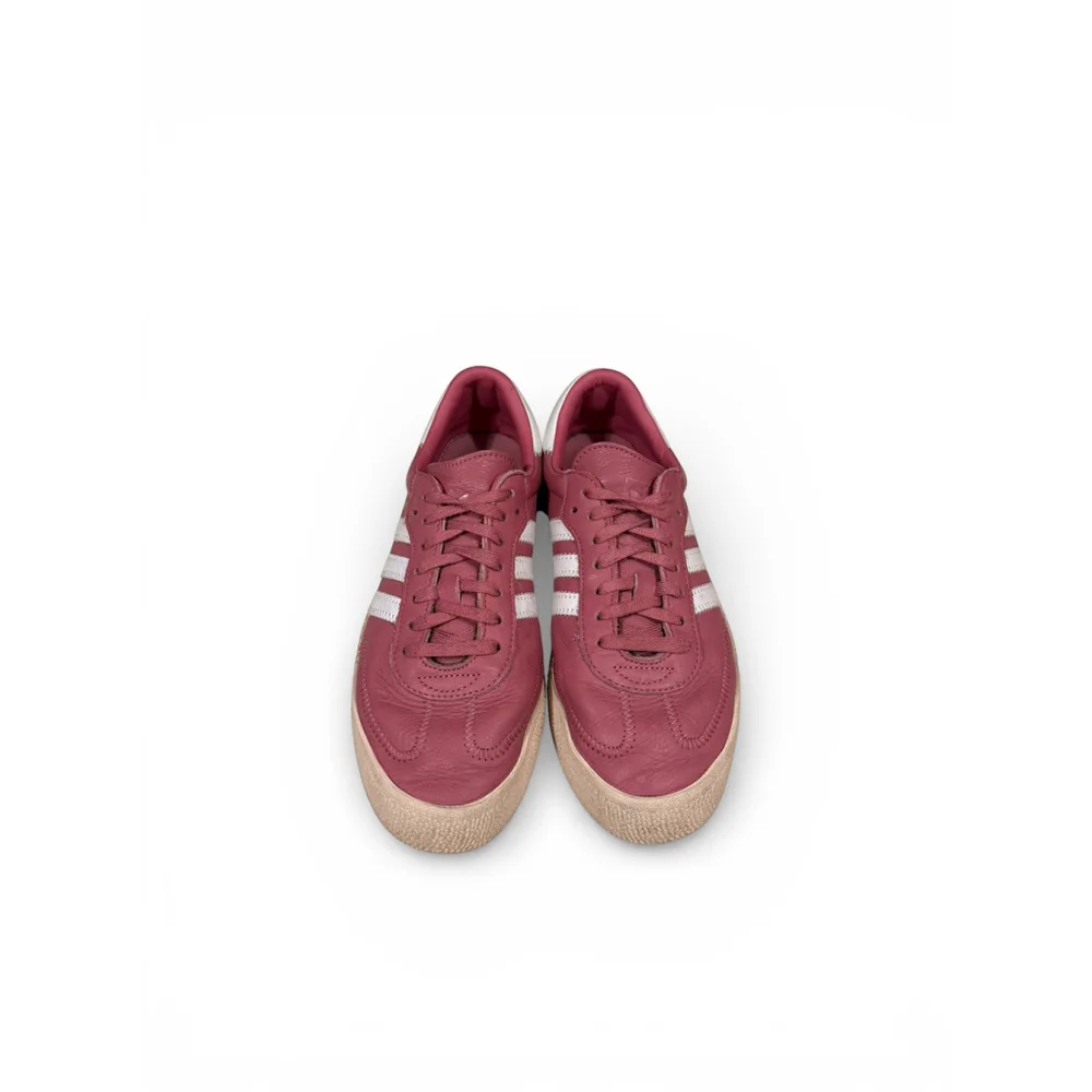 adidas Originals Womens Sambarose Trace Maroon/Cloud White/Linen) Sz 7.5 - Picture 6 of 9
